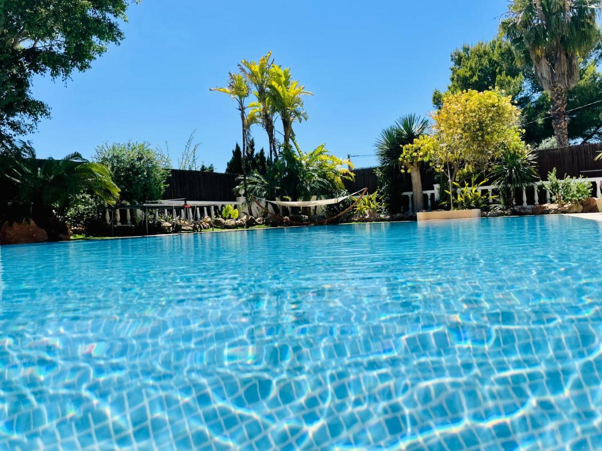 Villa Con Piscina Gigante Sant Francesc de s'Estany Eksteriør billede